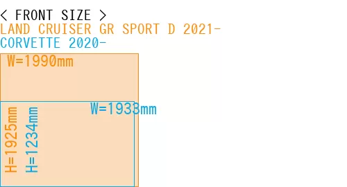 #LAND CRUISER GR SPORT D 2021- + CORVETTE 2020-